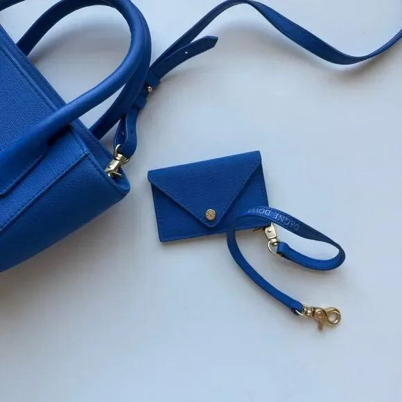 EUC Dagne Dover Tiny Tote, Blue - Picture 4 of 8